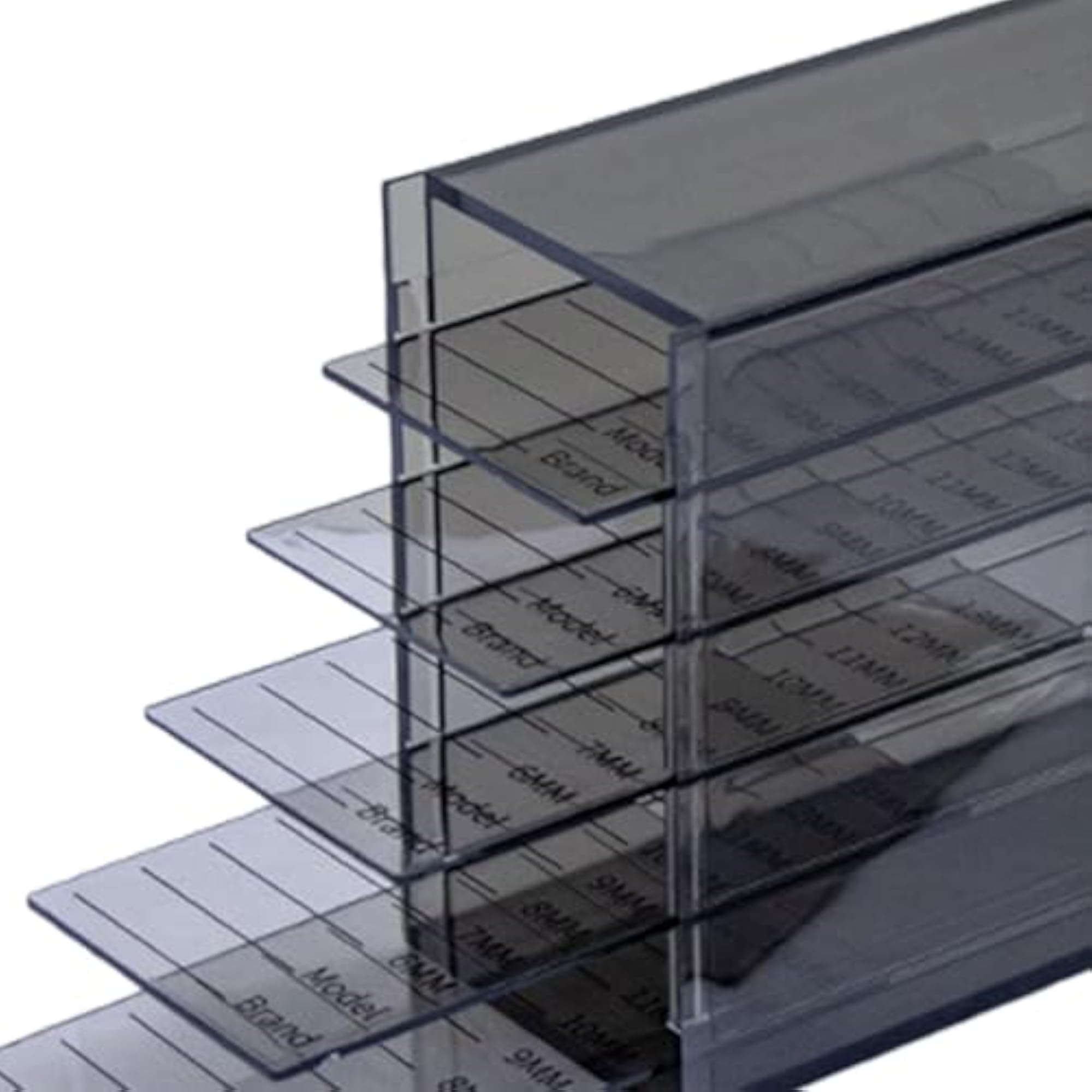 Eyelash Storage Box Practical Clear Eyelash Grafting Tool, Black